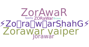 Smeknamn - Zorawar