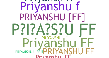 Smeknamn - Priyanshuff