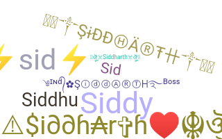 Smeknamn - Siddharth