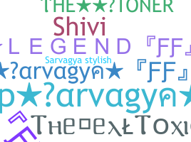 Smeknamn - Sarvagya