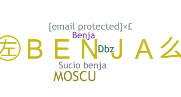 Smeknamn - Benjaa