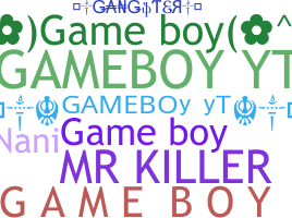 Smeknamn - Gameboy
