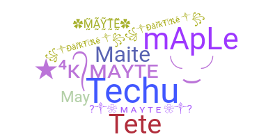 Smeknamn - Mayte