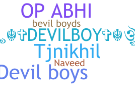 Smeknamn - Devilboys