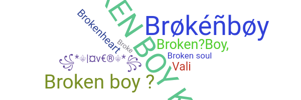Smeknamn - brokenboy