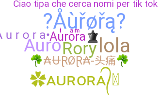 Smeknamn - Aurora