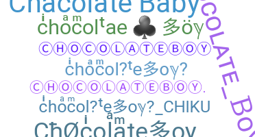 Smeknamn - chocolateboy