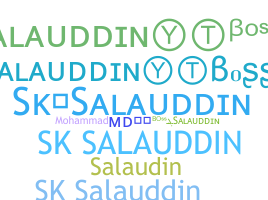 Smeknamn - Salauddin
