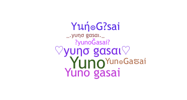 Smeknamn - YunoGasai