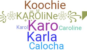 Smeknamn - Karoline