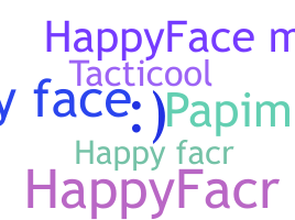 Smeknamn - happyface