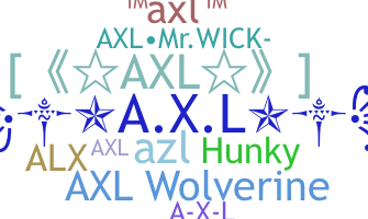 Smeknamn - Axl