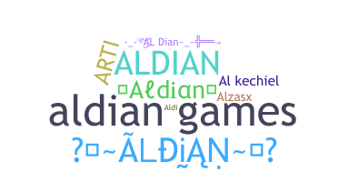 Smeknamn - Aldian