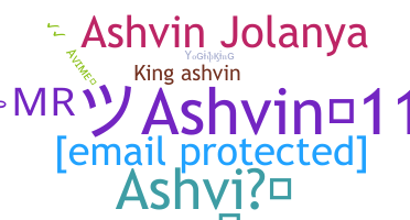 Smeknamn - Ashvin