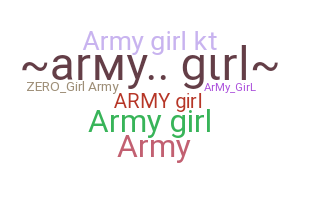 Smeknamn - armygirl