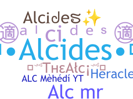 Smeknamn - Alcides