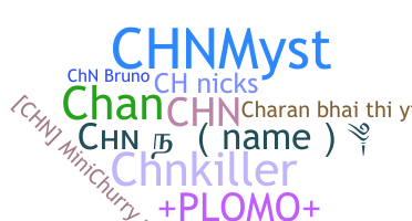 Smeknamn - chn