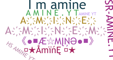 Smeknamn - Amine