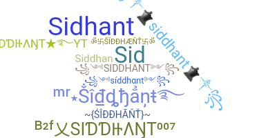 Smeknamn - Siddhant