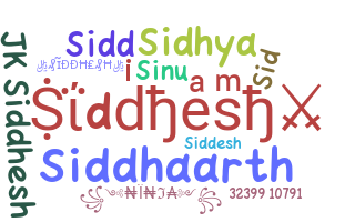 Smeknamn - Siddhesh