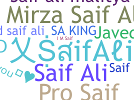 Smeknamn - SaifAli