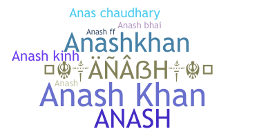 Smeknamn - anash