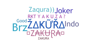 Smeknamn - Zakura