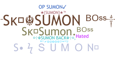 Smeknamn - Sumon