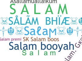 Smeknamn - Salam