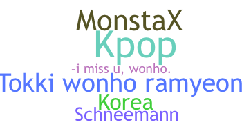 Smeknamn - Wonho