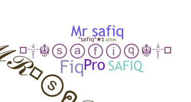 Smeknamn - Safiq