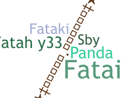 Smeknamn - Fatah