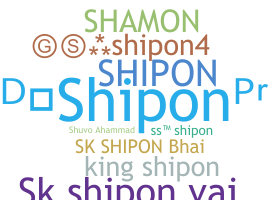 Smeknamn - Shipon