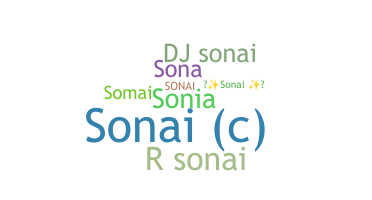 Smeknamn - Sonai