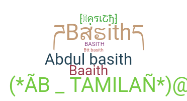 Smeknamn - Basith