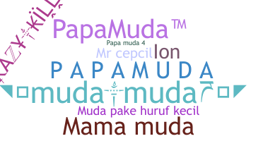 Smeknamn - PapaMuda