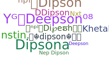 Smeknamn - DiPson