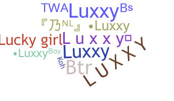 Smeknamn - luxxy