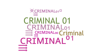 Smeknamn - Criminal01
