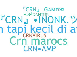 Smeknamn - CRN