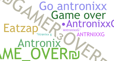 Smeknamn - AntronixxG