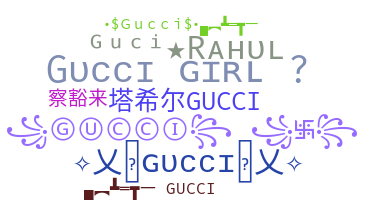 Smeknamn - Gucci