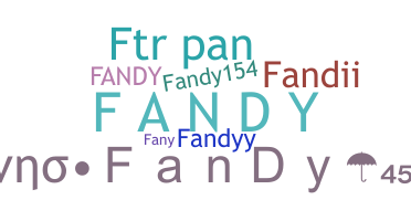 Smeknamn - Fandy
