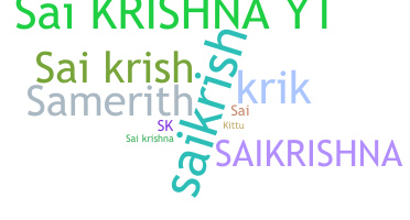 Smeknamn - Saikrishna