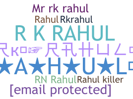 Smeknamn - RKRaHuL