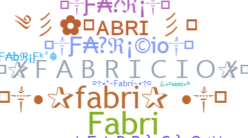 Smeknamn - Fabricio