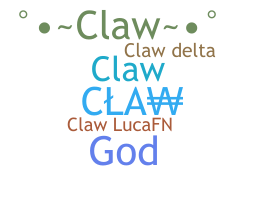 Smeknamn - CLAW