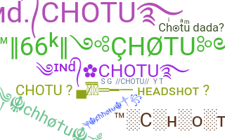 Smeknamn - Chotu