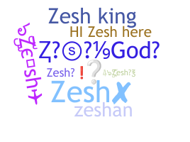 Smeknamn - Zesh