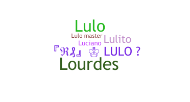 Smeknamn - lulo